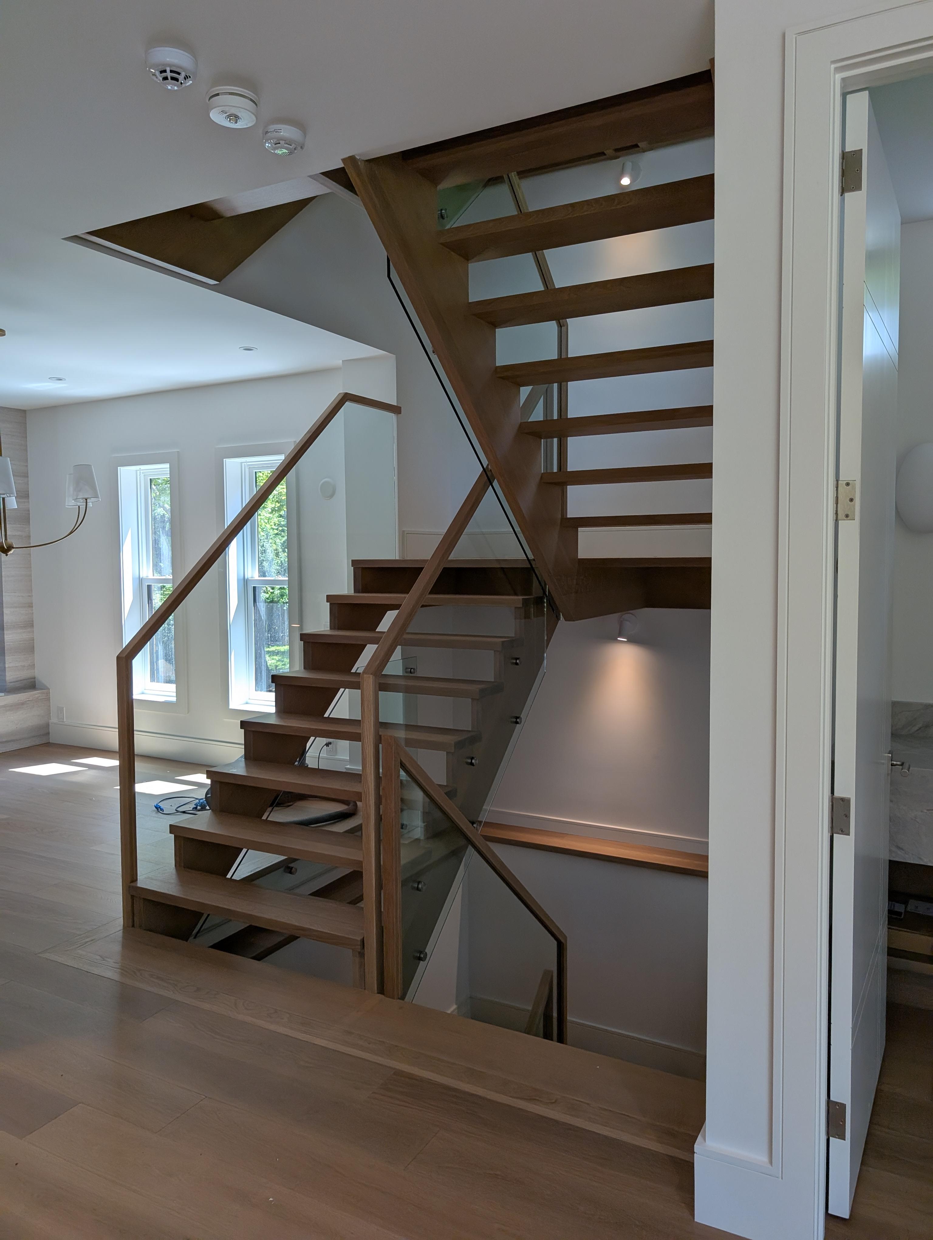 Luxury home glass installation by Aluminum Solutions Toronto